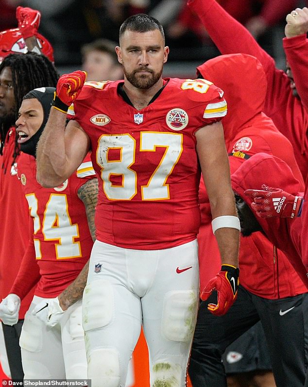 But with beau Travis Kelce set to play a big game on Monday, could she return to the United States?