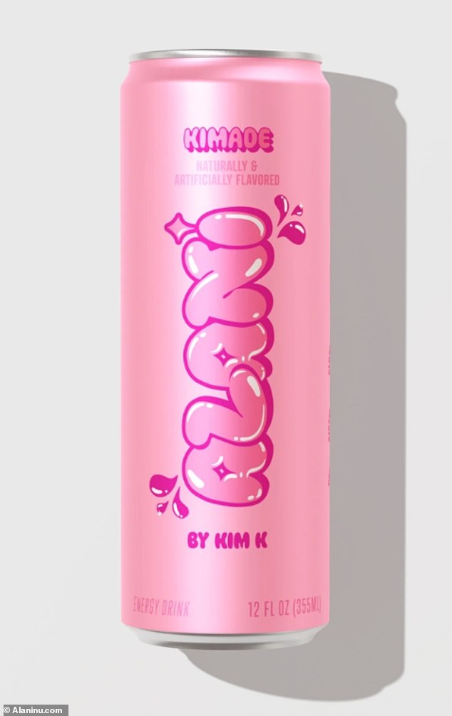 Kardashian's limited edition 'Kimade' is a strawberry lemonade flavored drink, perfect for cooling down after a day in the sun