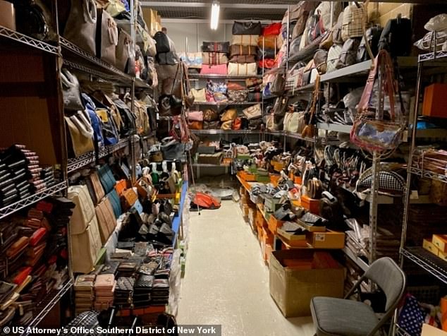 Approximately 219,000 counterfeit items were recovered following a joint investigation by agents from Homeland Security Investigations and the NYPD