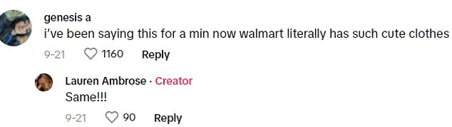 Fans on TikTok can't get over how much the fashion choices at Walmart have changed, praising the leggings and other basics for being cheap but chic