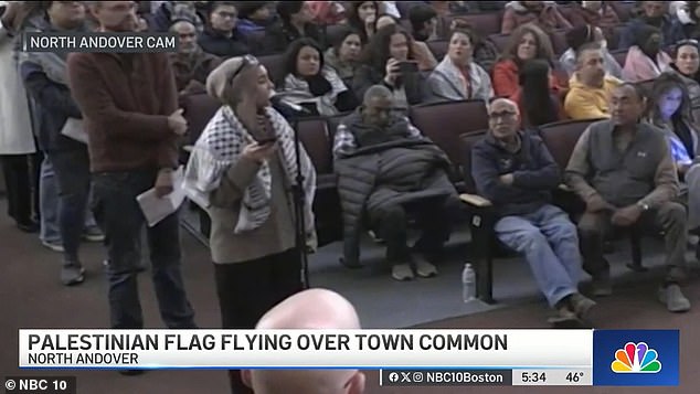 Selma's sister Jenna spoke on her behalf at the town meeting Monday night