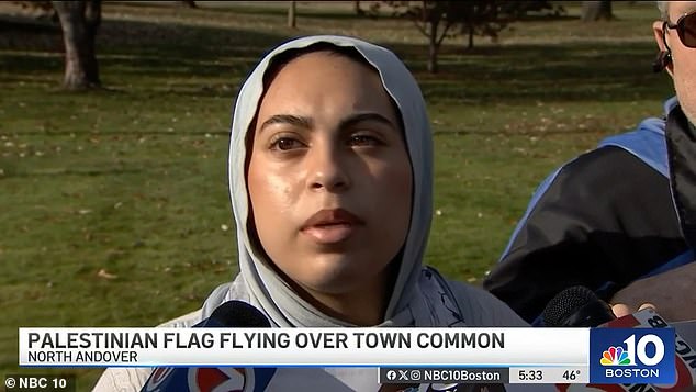 Jenna said the flag would not be 'misinterpreted as a terrorist flag'