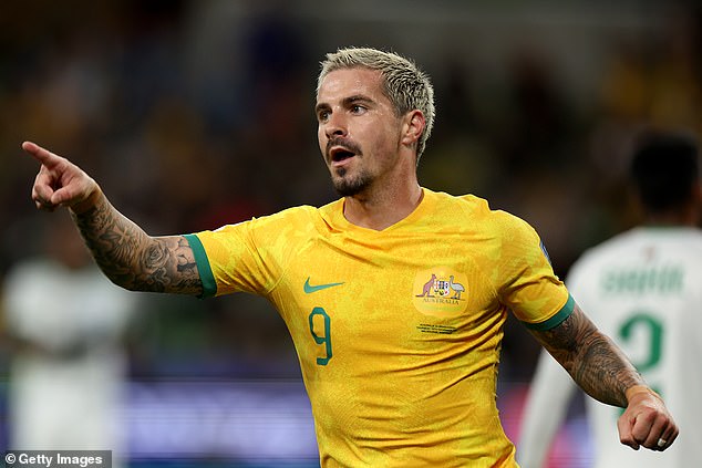 Jamie Maclaren also found the net for the usually goal-shy Socceroos