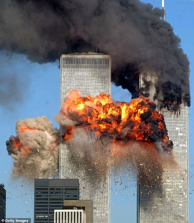 At Bin Laden's direction, nearly 3,000 Americans were killed in New York City, Washington DC and Virginia on 9/11