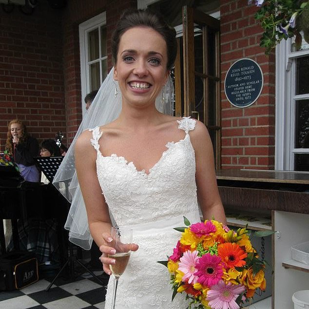 Becky imagined herself holding a glass of champagne at the Hotel Miramar in Bournemouth on her wedding day