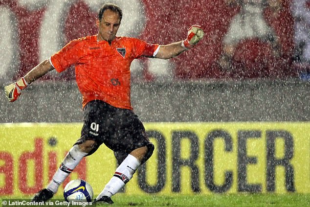 Sao Paulo legend Rogerio Ceni scored more than 100 goals in his career despite being a goalkeeper