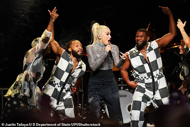 The welcome reception for APEC on Wednesday included a musical performance by Gwen Stefani