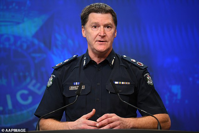 Victoria Police Commissioner Shane Patton (above) called the limit 'ridiculous' and pointed out that most road deaths happen in regional areas, not on busy city streets