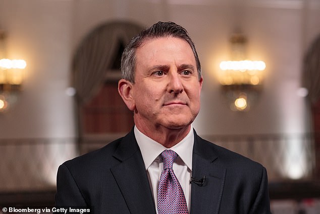 Target CEO Brian Cornell, pictured, said the retailer has had seven consecutive quarters of declining sales