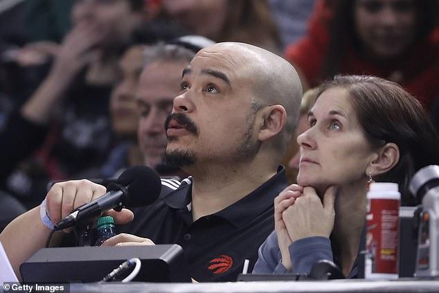 Herbie Kuhn has been the stadium announcer for the Toronto Raptors for 28 years since 1995