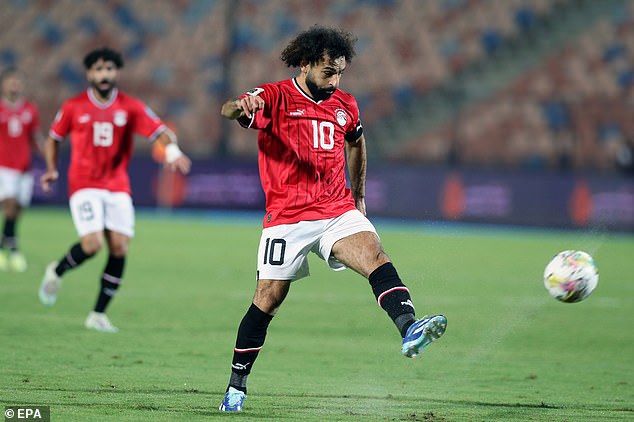 Salah took his tally to 53 goals for Egypt in their 6-0 World Cup qualifier victory against Djibouti