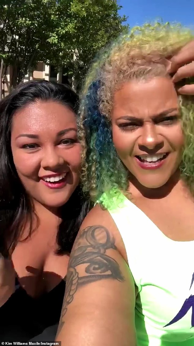 Touching tribute: Fellow Extreme Weight Loss Season 5 contestant Kim Williams Maxile paid tribute to her friend with an Instagram post on November 9