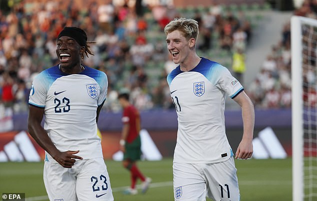 The Newcastle forward helped England Under-21s win the European Championship last year