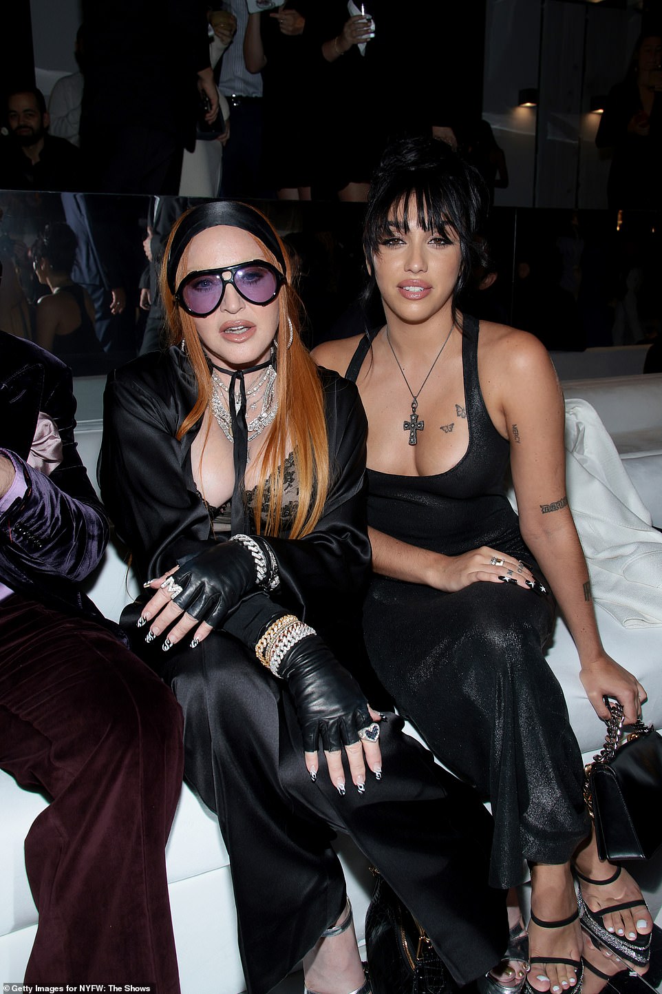 Firstborn: Lourdes is Madonna's eldest child, and the Queen of Pop wrote her 1998 song Little Star, from her Grammy Award-winning album Ray Of Light about Lourdes (pictured together in 2022)