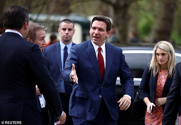 Florida Governor Ron DeSantis, who was seen by many as Trump's biggest challenger in the Republican primaries, leads him 51 to 49