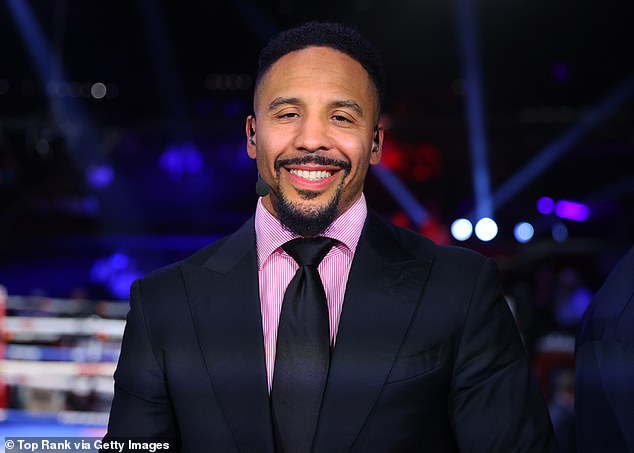 Stevenson's close friend and former two-weight world champion Andre Ward (above) admitted the southpaw 'looked a bit flat' and needs to rest after his disappointing performance