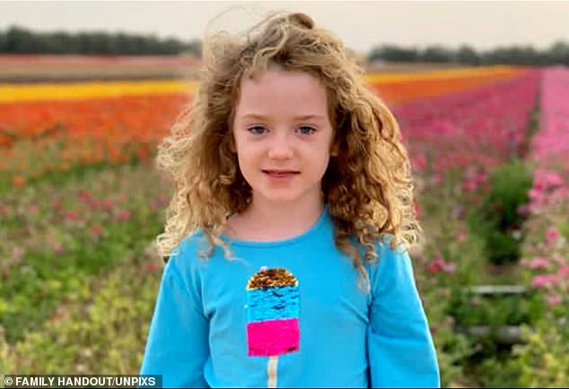 Emily, who turns nine today, found herself among 240 Hamas hostages after she was snatched from her bed in Kibbutz Be'eri while visiting a friend for a sleepover