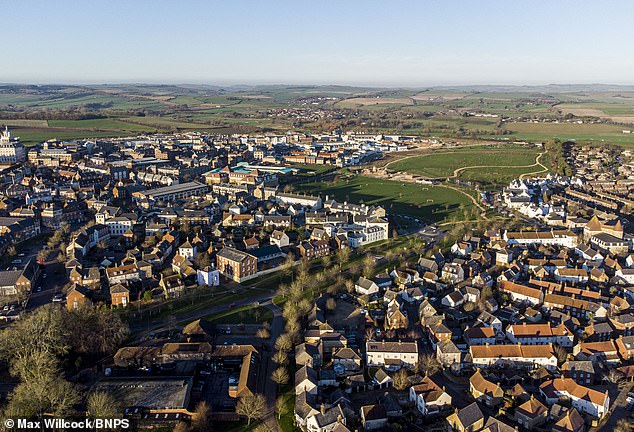 Poundbury (pictured), built on land belonging to the Duchy of Cornwall, is currently home to around 4,600 people in a mix of private and affordable housing