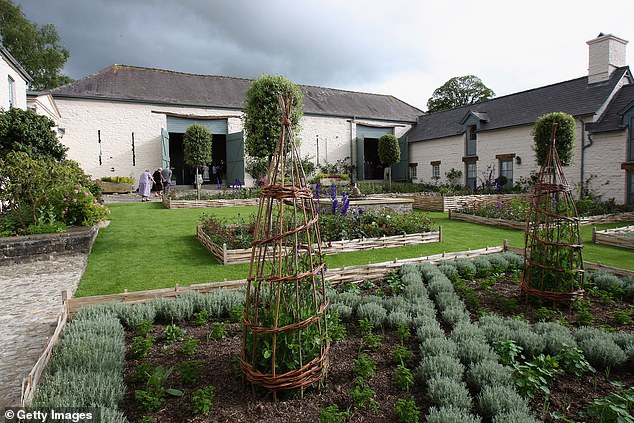 The Duchy is believed to own Charles' Welsh home at Llwynywermod, near the Brecon Beacons (pictured)