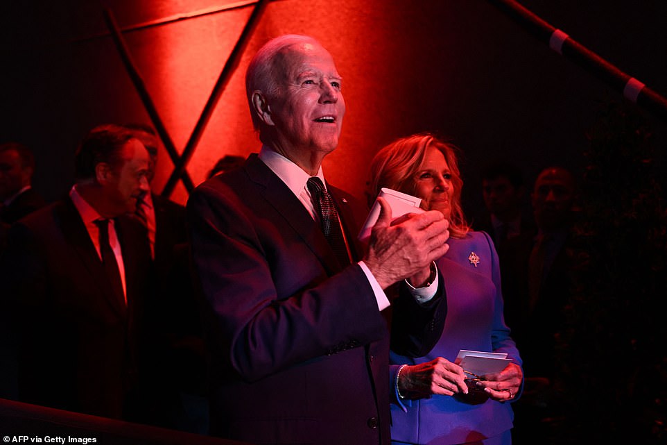 Biden's comments came after he held high-stakes meetings with Chinese leader Xi Jinping, touching on charged topics from Taiwan to the Middle East.  It came on the second day of a trip that included a warm welcome from Newsom on the tarmac of San Francisco International Airport.