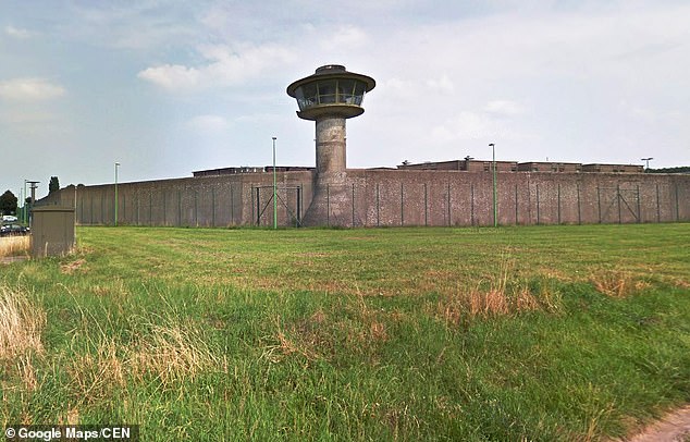 Belgium's largest prison has been rocked by an orgy scandal with staff allegedly organizing X-rated jacuzzi sessions and swapping colored bracelets to decide who to have sex with (file image from Lantin Prison)