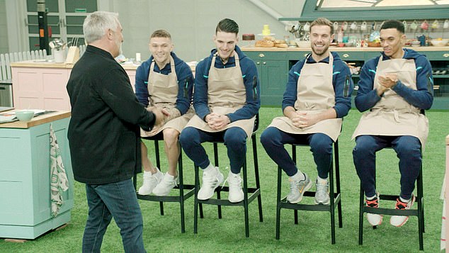 Paul Hollywood didn't hold back with his feedback at the end, with the footballers enjoying mixed success