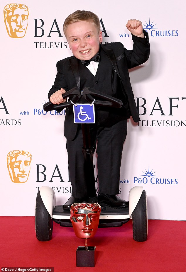 The Bafta winner, who shot to fame with Our Family, a CBeebies series that looked at different types of families, said it is 'such an honour' to present