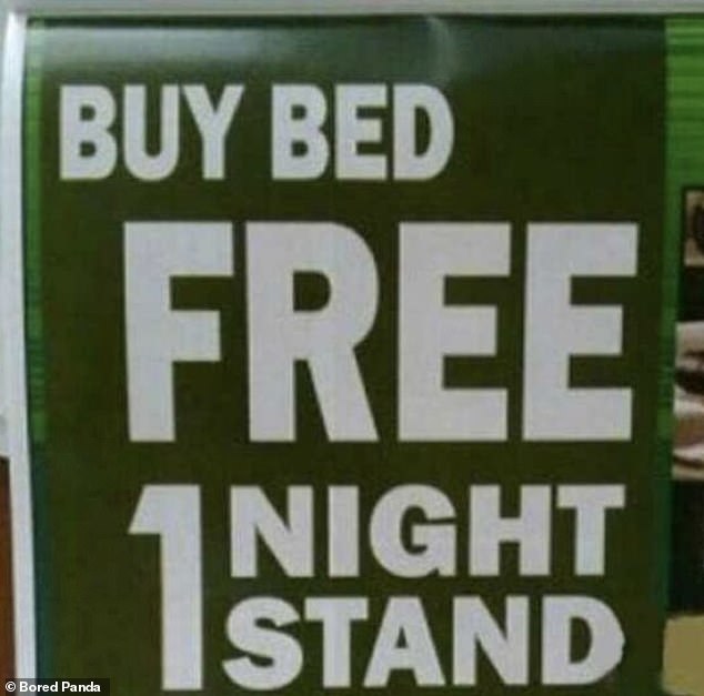 Sold!  This could be a smart marketing campaign to sell as many beds as possible to single people