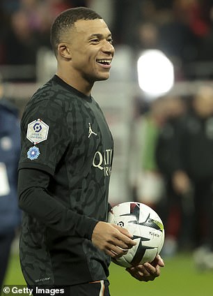 Mbappé recently scored a hat-trick in PSG's league victory over Reims