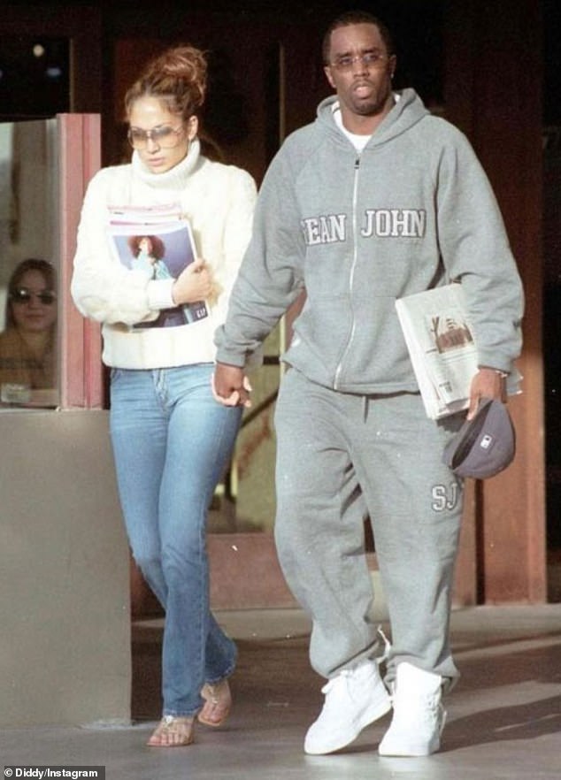 Dangerous duo: Jennifer Lopez and Diddy were arrested on Valentine's Day 2001 for a nightclub shooting that left them embroiled in a drama