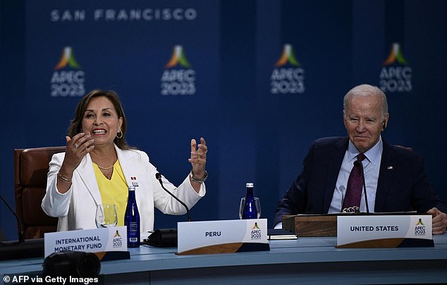 Boluarte was Peru's sixth president in five years when she took over.