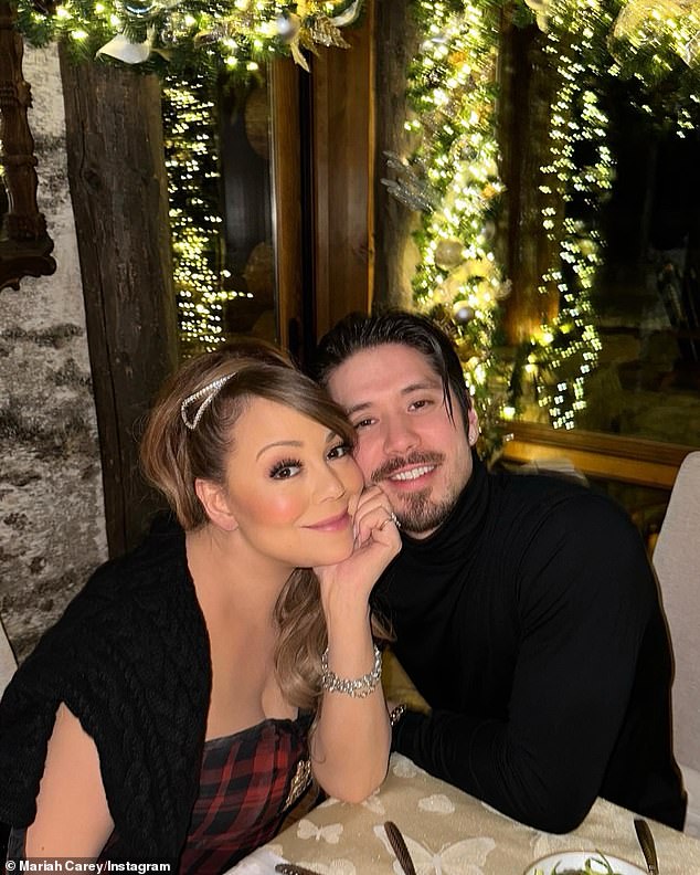 The end?  Mariah's last Instagram post with Bryan appears to be from December 26, when the two beaming lovebirds posed cheek-to-cheek to celebrate Boxing Day