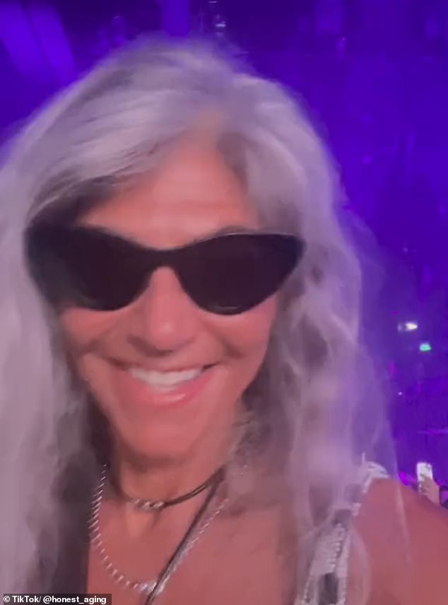 The New York resident has been hailed as an 'inspiration' for her content and went viral in September after recording a video of herself going clubbing in Ibiza