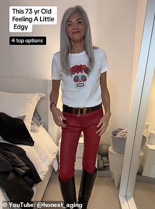 Lynne regularly shares her age-appropriate outfits and lifestyle on TikTok