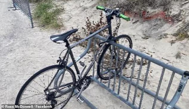 His bicycle was found three days later, chained up on Fort Tilden Beach near Roxbury