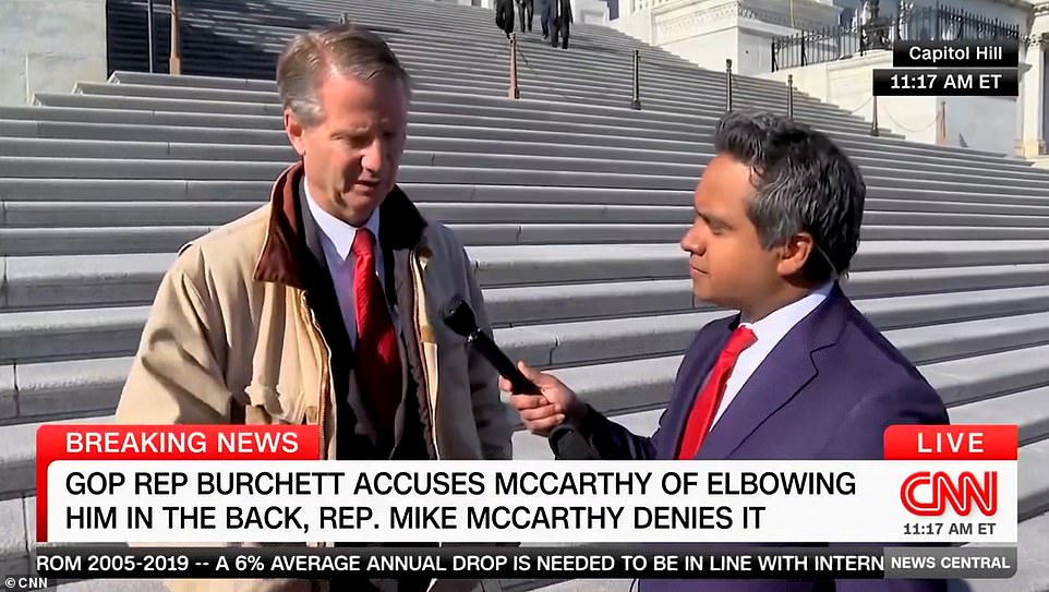 “It was a hit,” he said.  Of McCarthy, Burchett said, 