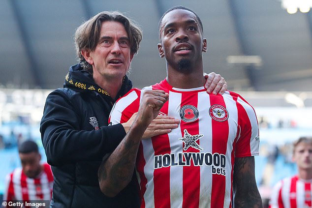 Toney is unsure whether or not to leave Brentford due to the loyalty Thomas Frank showed him during his eight-month ban for gambling offenses