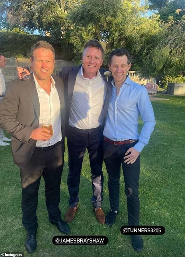 After the wedding, Campbell joined friends for a fun weekend on Rottnest Island.  He has next planned a boys' trip that will see him climb Argentina's treacherous Mount Aconcagua, the Herald Sun reported Saturday.