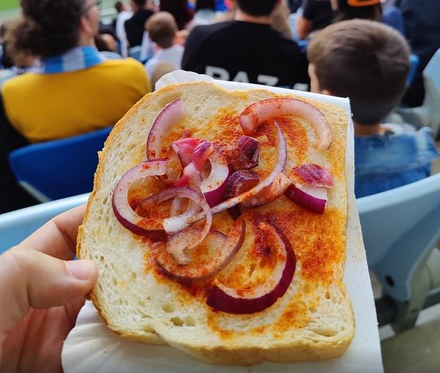 The Hungarian delicacy known as 'fat bread' consists of red onions and peppers on bread