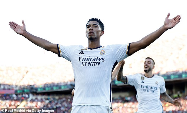 He is reaping the benefits with many goals in his first season since joining Real Madrid