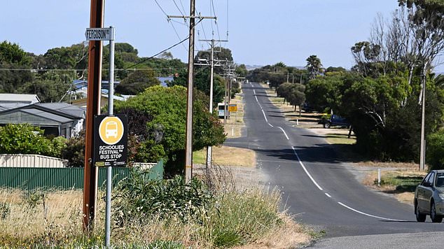 His family rushed from across the country to be by his side during his final moments and confirmed his death shortly before 9pm on Saturday (pictured, Goolwa Beach)