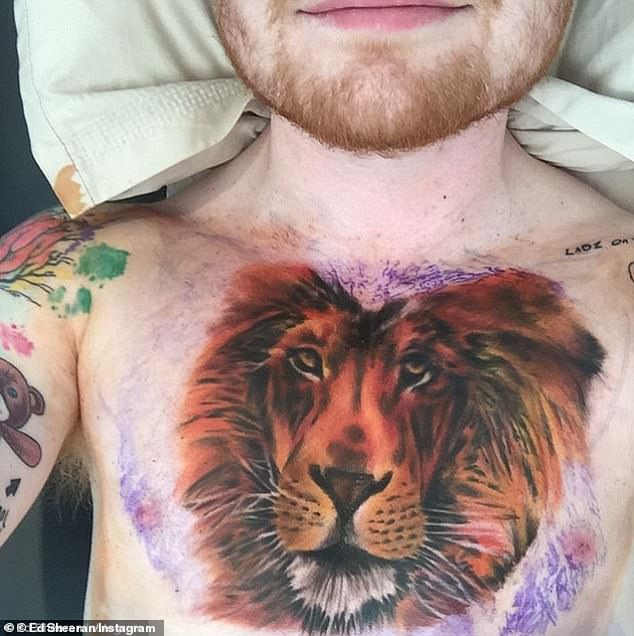 1700314845 544 Shape of TATTOO The secrets behind Ed Sheerans inkings are