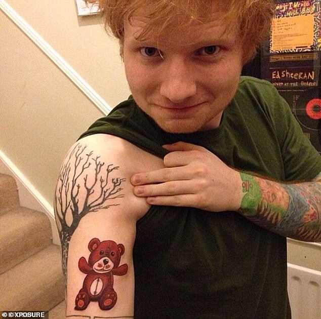 1700314850 89 Shape of TATTOO The secrets behind Ed Sheerans inkings are