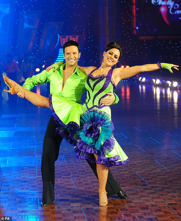 Throwback: Actress Jill Halfpenny won the show in 2004 with partner Darren Bennett