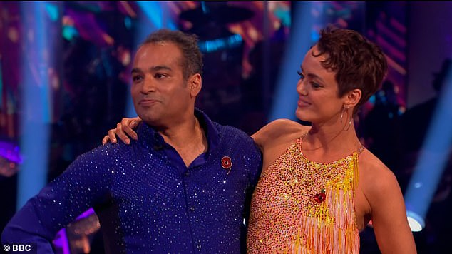 Raging: Strictly Come Dancing fans accused the show of being a 'fix' after Krishnan Guru-Murthy was sent home on Sunday night