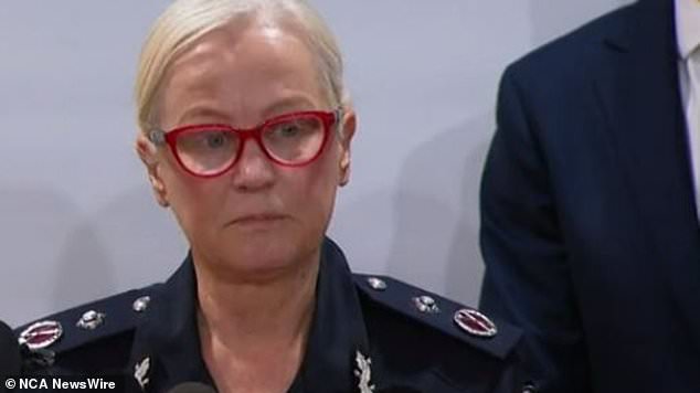 Deputy Commissioner Linda Williams broke down in tears as she, along with the Prime Minister, revealed Charlie's identity to the media on Saturday morning.