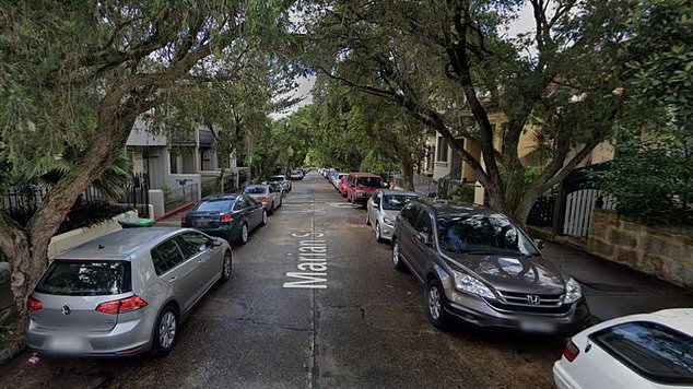 The horror collision took place on Marion St in Enmore, a narrow residential street