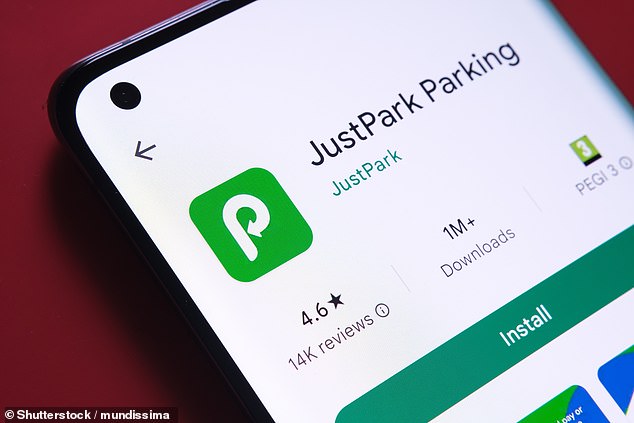 Parking app JustPark, which lists 50,000 private parking spaces in residential driveways and has 13 million users, analyzed data from some of Britain's biggest gigs (stock image)