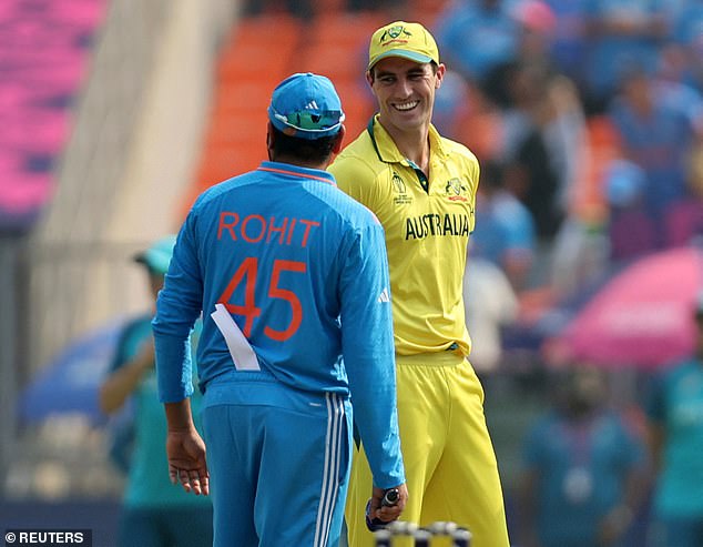 Australia won the toss and opted to bowl against India on Sunday