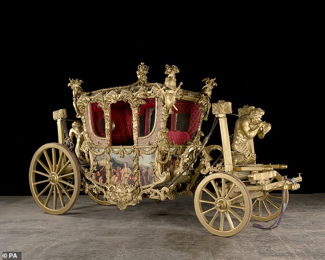 The famous coach was used when Olivia Colman and Imelda Staunton played against Queen Elizabeth II during her Silver and Golden Jubilee